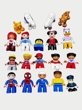 Lego Duplo Assorted Figures 19 Pieces